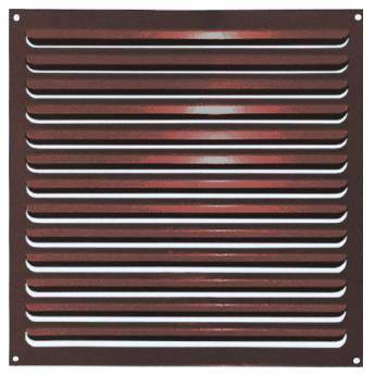 Решетка металлическая коричневая 500х500мм 5050РМк
