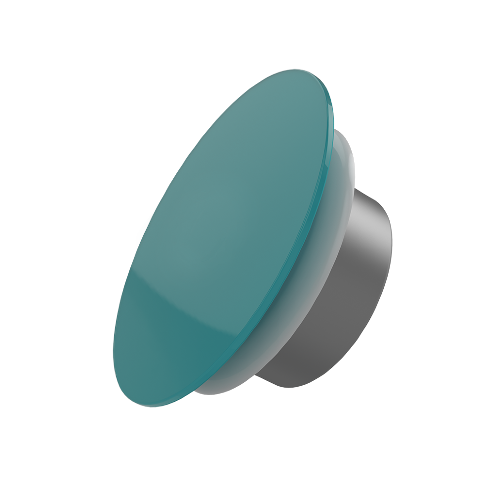 Дизайнерская металлическая вентиляционная решётка FOZA Ф125 мм. Круг