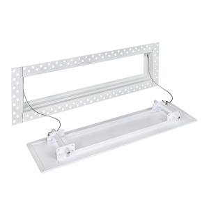 Дизайнерская съемная решетка для скрытого монтажа Brofer FUTURE-T 500x150