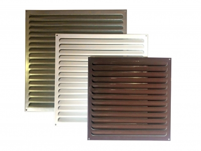 Решетка металлическая коричневая 350х350мм 3535РМк