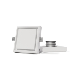 Диффузор под покраску скрытого монтажа SECRET SOFT FRAME D160мм